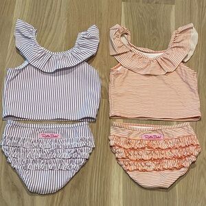 RuffleButts tankinis- Size 6- Bundle